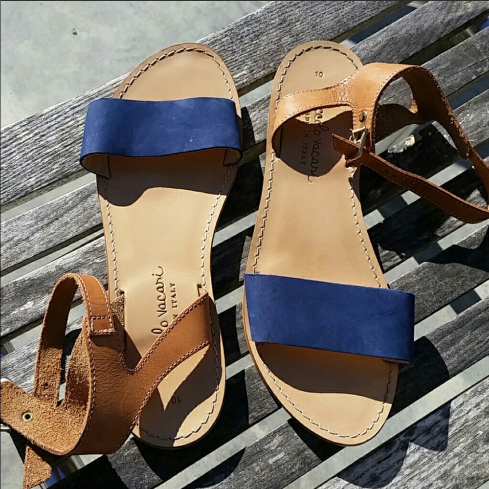 Italian leather sandals